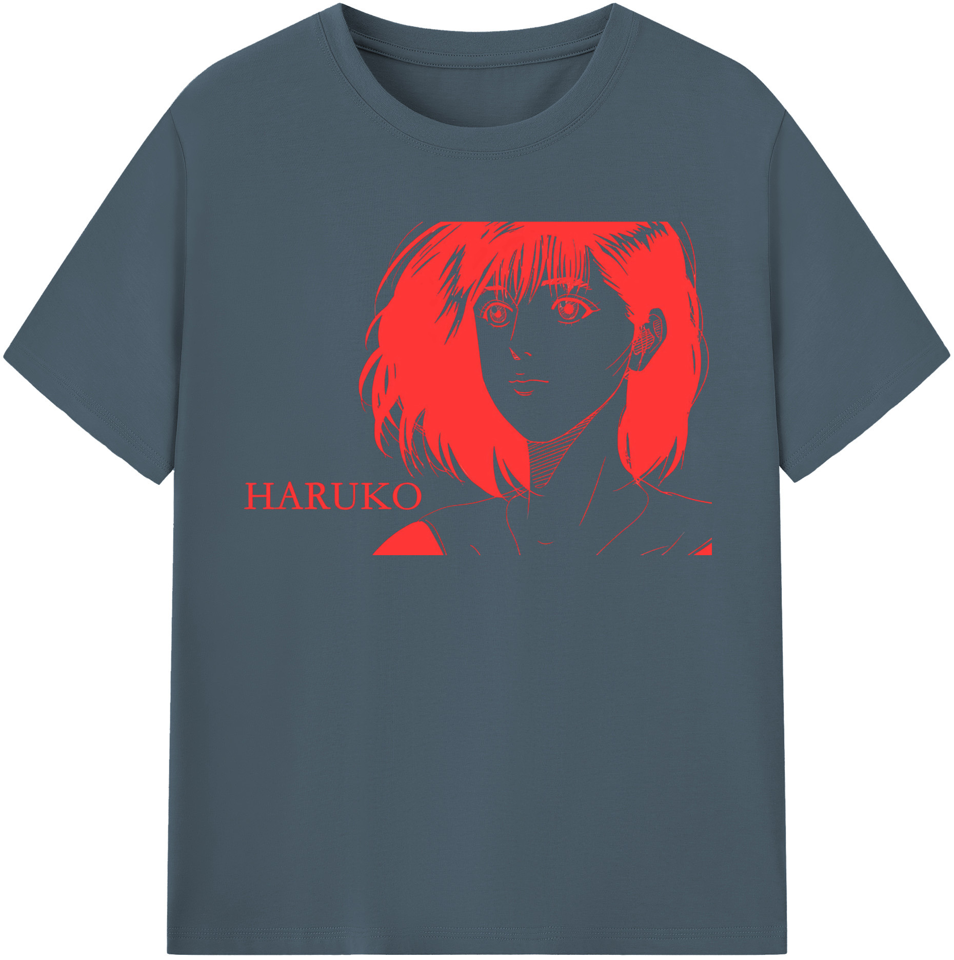 SLAM DUNK／スラムダンク 綿100％半袖Tシャツ（フロントプリント）